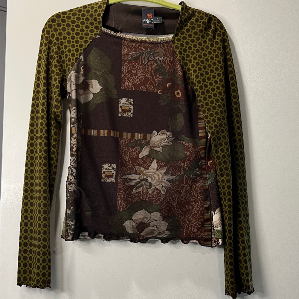 Boho Floral Top Anac M